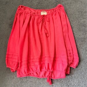 Ralph Lauren Denim & Supply Boho Off-Shoulder Peasant Top